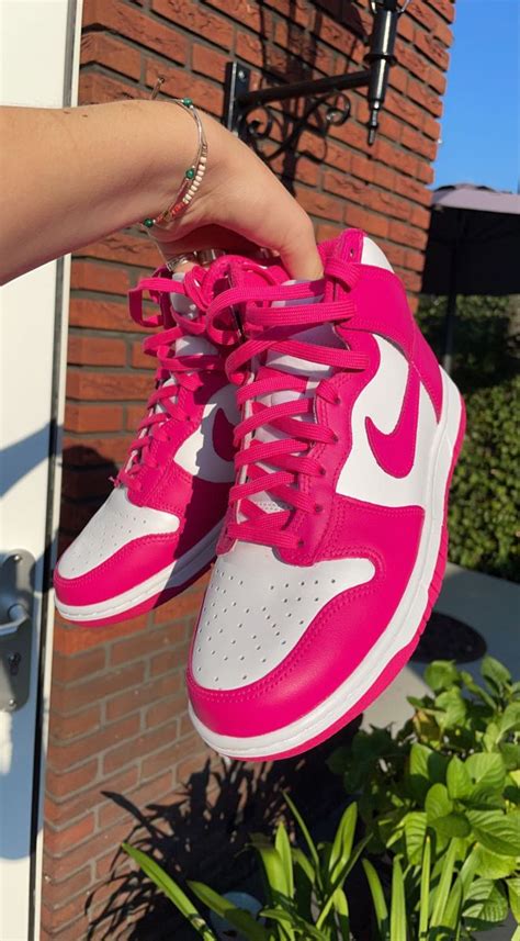 hot pink nike sneakers|Nike pink platform sneakers.